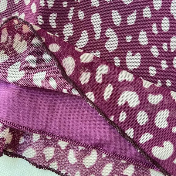 NWT Kirious Cheetah Print Mesh Top - Picture 7 of 8